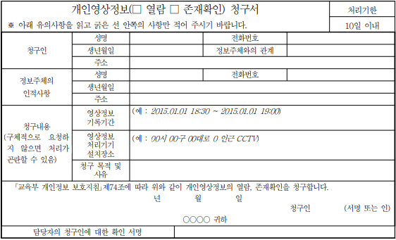 처리절차